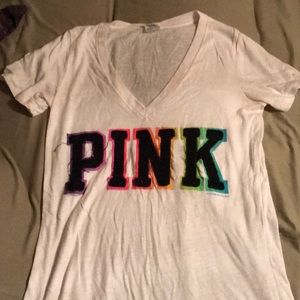 Pink  short sleeve shirt